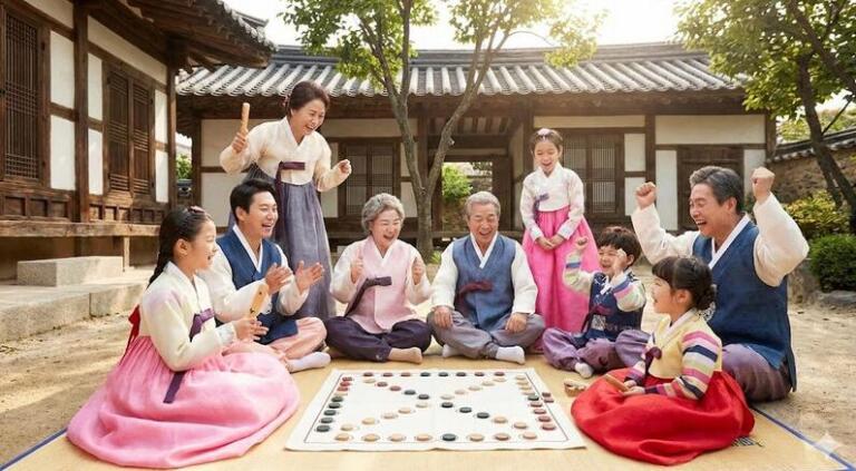 한국 전통 윶놀이 규칙 및 빽도, 준비물, 윷놀이 판 공략법 총정리 가이드 - K-보드게임 | 보드게임, 온라인게임, MBTI